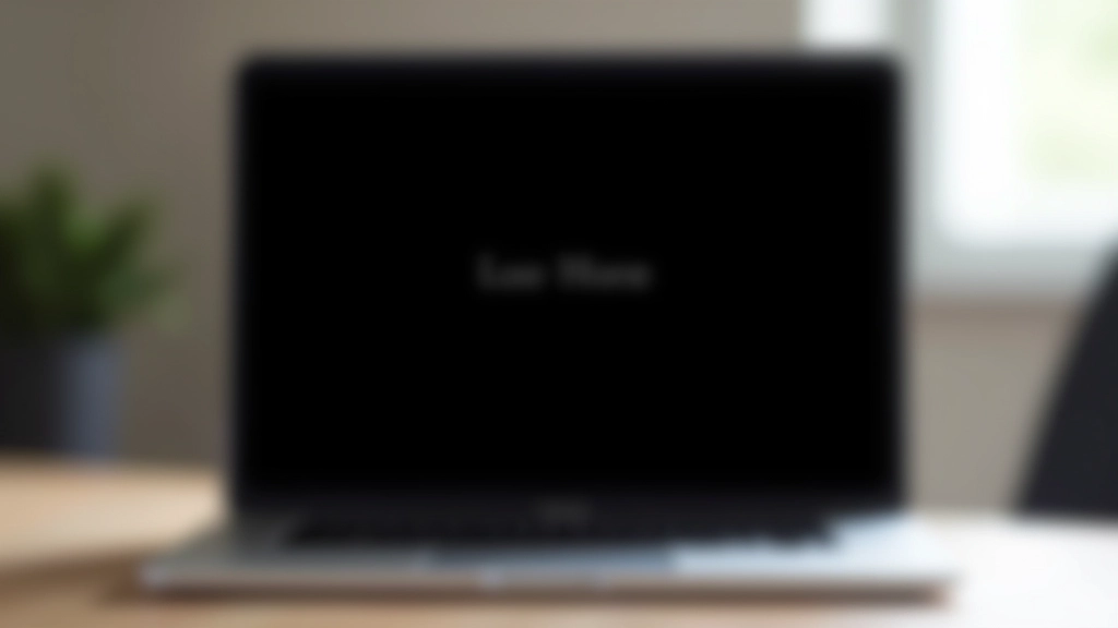 Laptop scherm met hoog contrast weergave