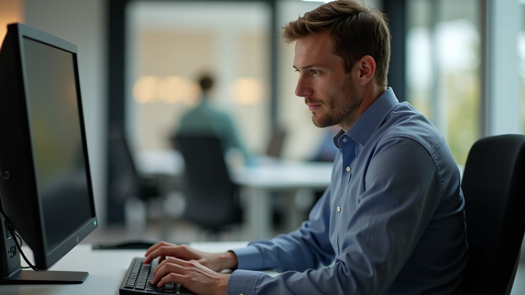 Schermlezer-gebruiker navigeert website met toetsenbord, headings en landmarks zijn gemarkeerd